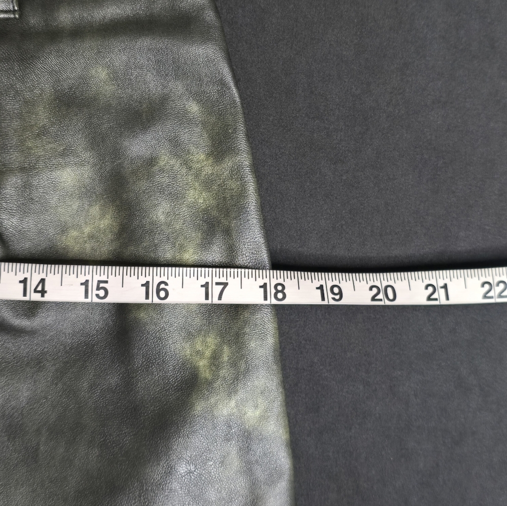 Phoebe Faux Leather Cargo Skirt - Picture 11 of 14